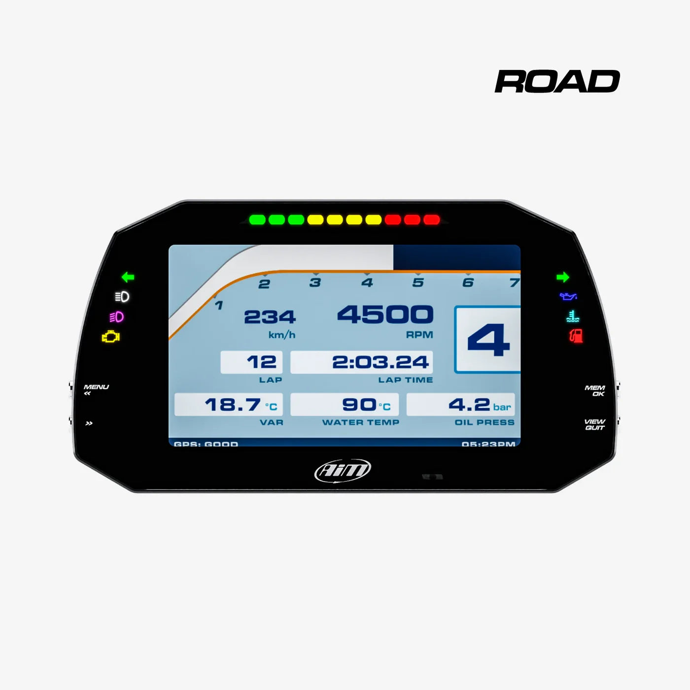 AIM MXG 1.3 Strada Light with Road Icons