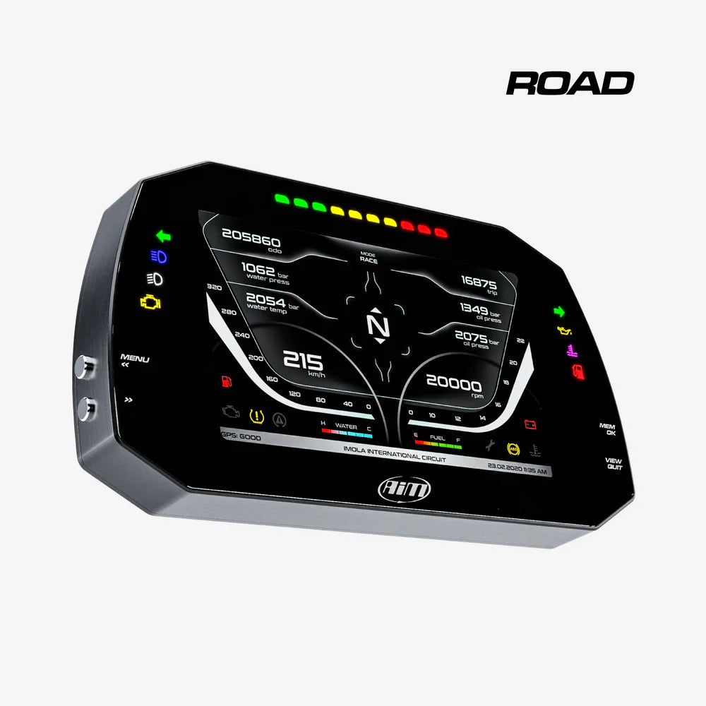 AIM MXG 1.3 Strada with Road Icons