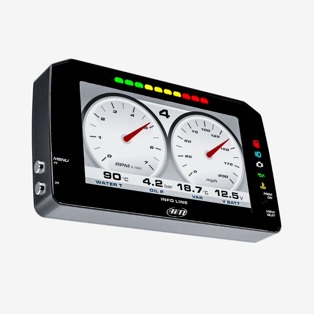 AIM MXP 1.3 Strada with Road Icons